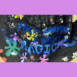 Pynte Hnder med tekst 