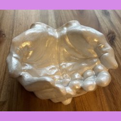 Hnder skl Pearl farvet