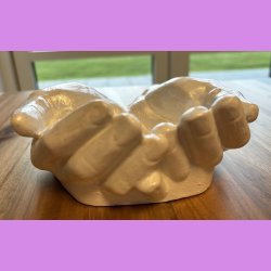 Hnder skl Pearl farvet