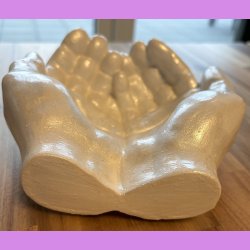 Hnder skl Pearl farvet