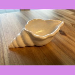 konkylie lang Pearl farvet