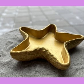 Sstjerne skl guld farvet