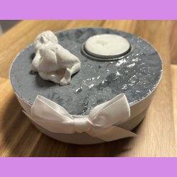 Beton Cirkel gr med baby