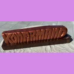 Konfirmand Skilt Kobber