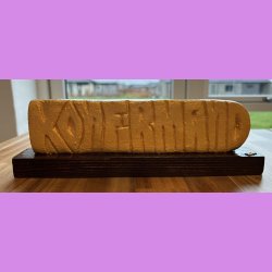 Konfirmand Skilt Guld