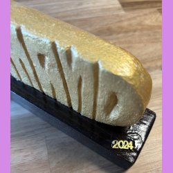 Konfirmand Skilt Guld