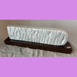 Konfirmand Skilt Pearl hvid