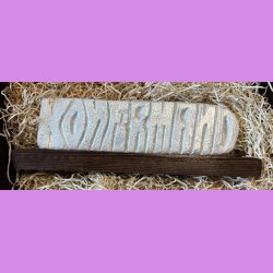 Konfirmand Skilt Pearl hvid