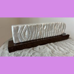 Konfirmand Skilt Pearl hvid