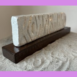 Konfirmand Skilt Pearl hvid