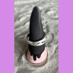 Ring holder Lyserd/ mat sort