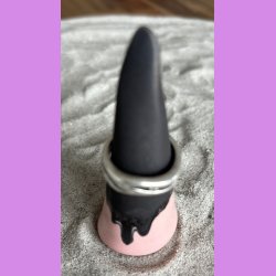 Ring holder Lyserd/ mat sort