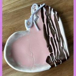 "Vanessa" Det healende hjerte fad 