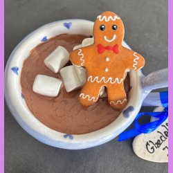 Cacao jule kop - bl� lilla - Gl�delig jul