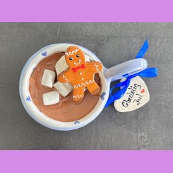 Cacao jule kop - bl� lilla - Gl�delig jul