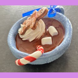Cacao jule kop - Bl� bobler - Gl�delig jul
