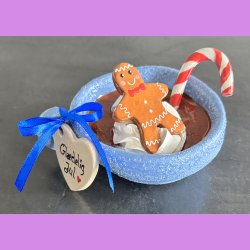 Cacao jule kop - Bl� bobler - Gl�delig jul