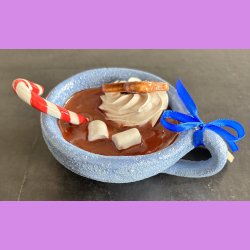 Cacao jule kop - Bl� bobler - Gl�delig jul