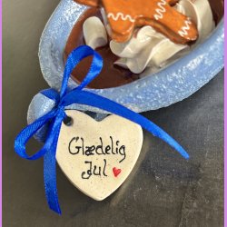 Cacao jule kop - Bl� bobler - Gl�delig jul