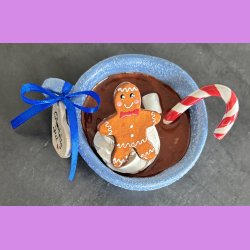 Cacao jule kop - Bl� bobler - Gl�delig jul