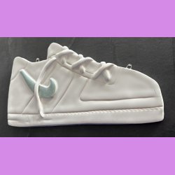 Nike sko med grn logo 