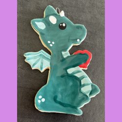 Beskytter dino - Grn