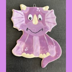 Beskytter dino - Lilla