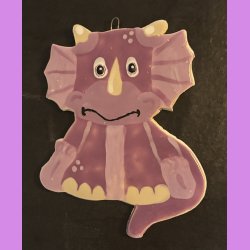 Beskytter dino - Lilla