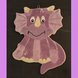 Beskytter dino - Lilla