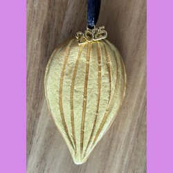 rets mandel trof mini med snor- Guld rstal - Sofie