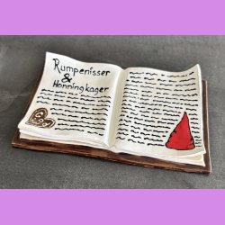 Bog - Nr. 7 - med s�d tekst - Rumpenisser og honningkager.