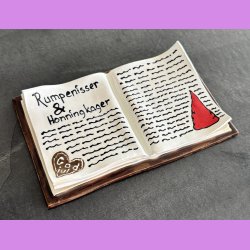 Bog - Nr. 7 - med s�d tekst - Rumpenisser og honningkager.