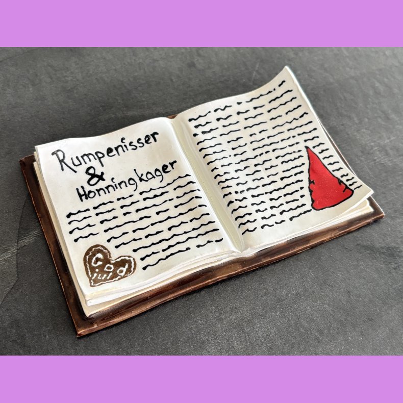 Bog - Nr. 7 - med s�d tekst - Rumpenisser og honningkager.