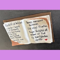 Bog - Nr. 18 - Opskrift p� k�rlighed