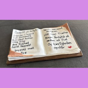 Bog - Nr. 18 - Opskrift p� k�rlighed