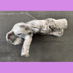 Elefant liggende p siden - Lysegr 