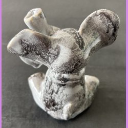 Elefant siddende - Lysegr 