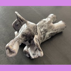 Elefant liggende p maven - Lysegr 