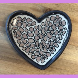 Faster fade - Sort kant - brun leopard