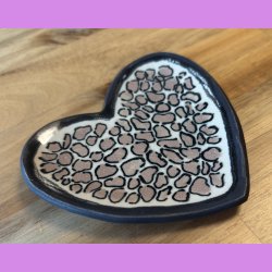 Faster fade - Sort kant - brun leopard