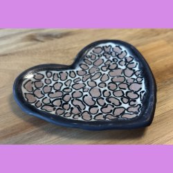 Faster fade - Sort kant - brun leopard