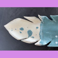 Fjerfad - Creme - Grn