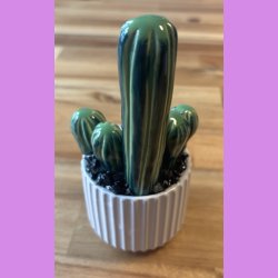 Fucktus 2-farvet - hvid potte