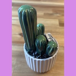 Fucktus 2-farvet - hvid potte