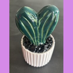 Lovetus 2 farvet - hvid potter