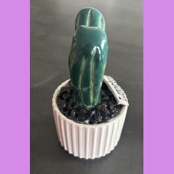 Lovetus 2 farvet - hvid potter