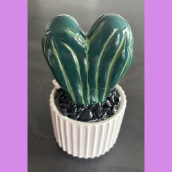 Lovetus 2 farvet - hvid potter