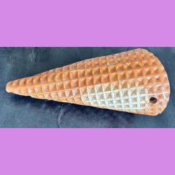 Vaffelis med jordb�r og fl�deskum - choko, jordb�r og lemon.