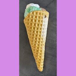 Vaffelis med kugler og soft ice  - 