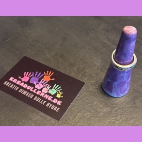 Ring holder Boblende lilla